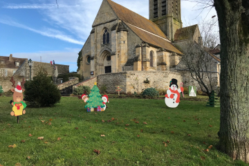 place de l'église décorations