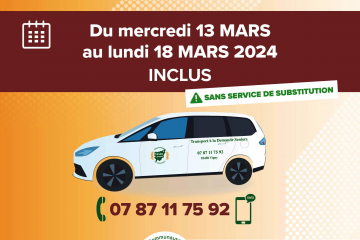 Transport à la demande absent 