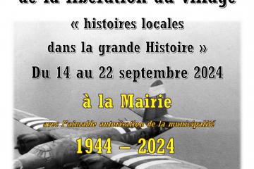 Expo sur la libération d'Epiais-Rhus
