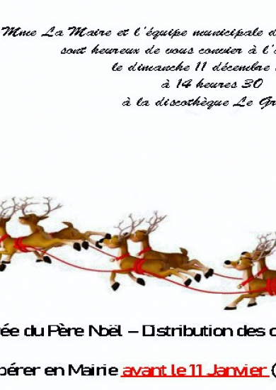 Noël des enfants à Grisy 111222