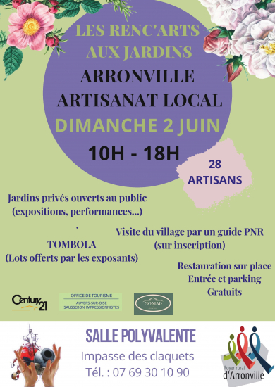 Salon d'artisant à Arronville