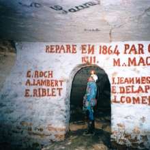Carrière de gypse de Grisy-les-Plâtres (Cliché G Girout)