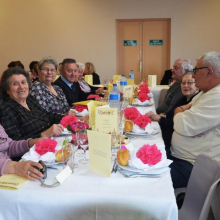 Déjeuner CCAS des ainés du village 21/02/16