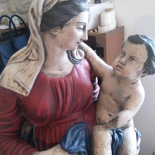 Statue "La vierge et l'enfant" : inauguration le 5 novembre