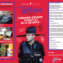 Devenir officier de la gendarmerie nationale.