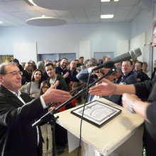 Les voeux du maire et de l'équipe municipale le 08/01/ 23: message de Mme la Maire et reportage photographique.