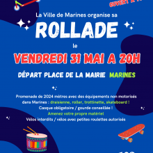 Vendredi 31 mai  : "Rollade" à Marines.