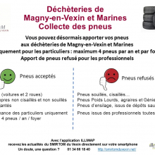 SMIRTOM du Vexin :mise en place de la collecte des pneus