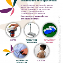 A Grisy le mercredi 03 juillet : boutique ambulante  KINNA " Bien être au quotidien ".