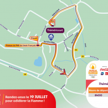 Vendredi 19 juillet : la flamme olympique à Théméricourt