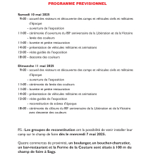 0 et 11mai 2025 commémo 08 mai 45 à Sagy