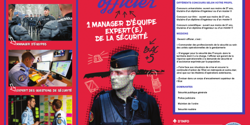 Devenir officier de la gendarmerie nationale