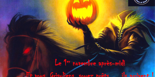 Halloween et les jeunes cavaliers de la ferme de Berval