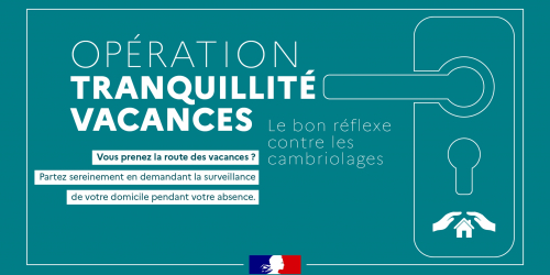 Opération partez tranquille en congé