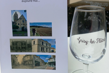 Livre "100 ans à Grisy "et dégustation du vin du village 2023