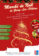 Marché de Noêl à Grisy en 2024