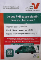 Le bus PMI à Grisy