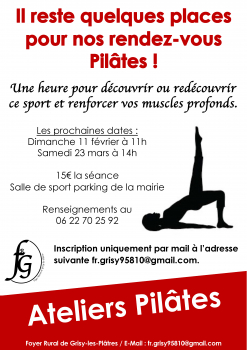 Ateliers pilates