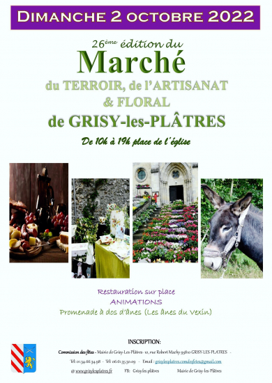 Marché du terroir et de l'artisanat de Grisy 021022