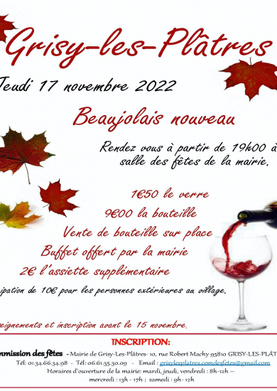 Soirée beaujolais 171122