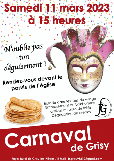 Carnaval de Grisy 2023