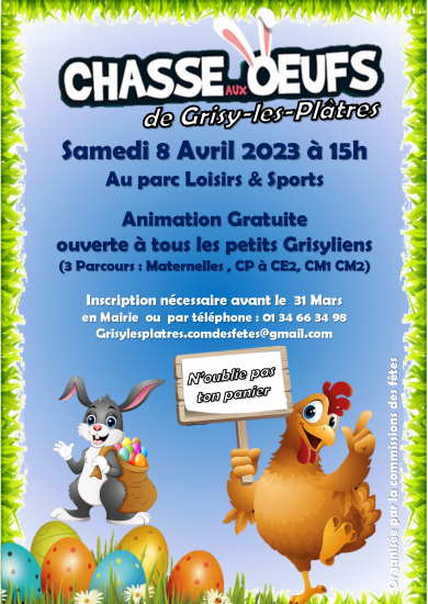 Chasse aux oeufs à Grisy 080423