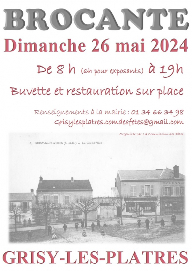 Brocante Grisy 260524