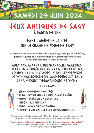 Jeux antiques de Sagy