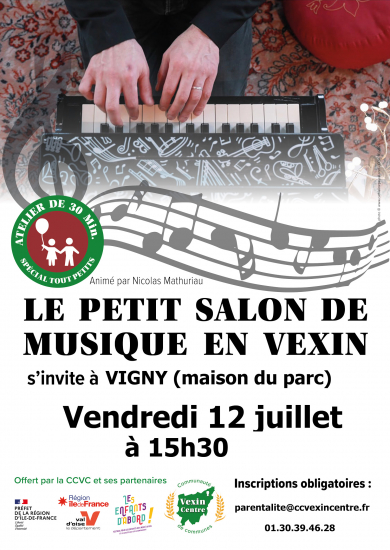 Le petit salon de la musique en Vexin