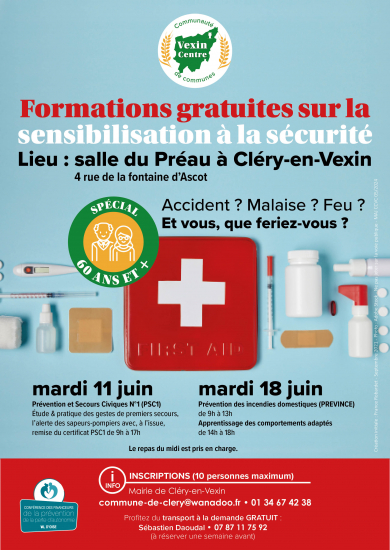 Formation aux premiers gestes de secours