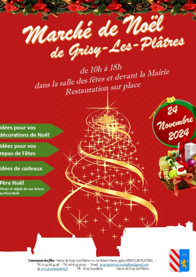 Marché de Noêl à Grisy en 2024