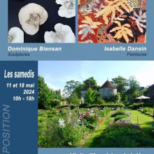 Samedi 11 et 18 mai : exposition vente dans le Jardin de campagne à Grisy-les-Plâtres.