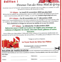 Devenez l'un des Pères Noël de Grisy