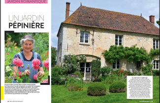 La pépinière "Le jardin de campagne labellisé "Jardin remarquablee par le ministère de la culture, à l'honneur dans la pressse spécialisée