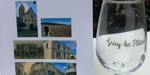 Livre "100 ans à Grisy "et dégustation du vin du village 2023